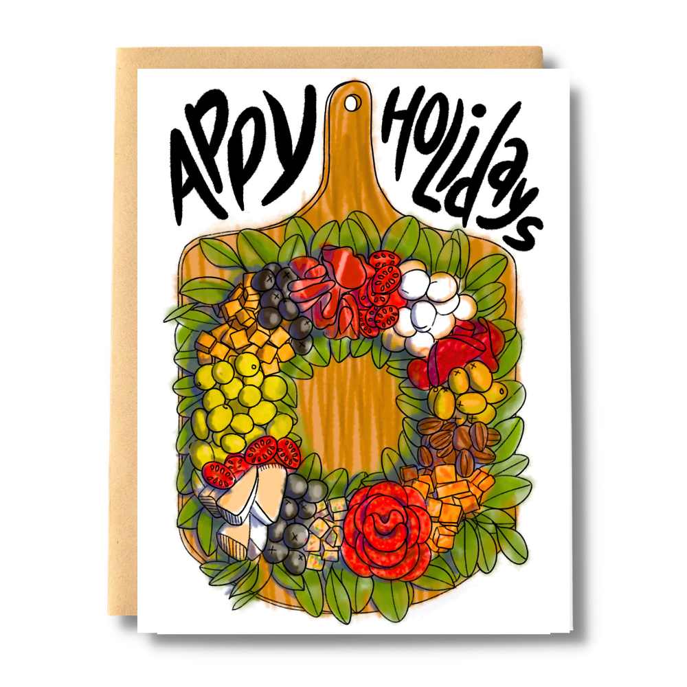 Appy Holidays Card | Salt & Paper