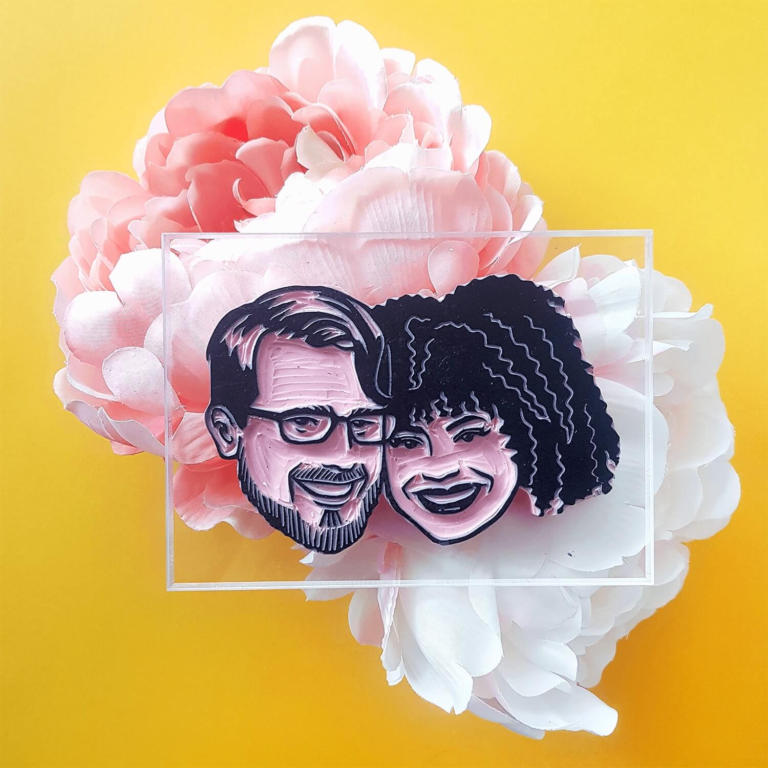 2 People or Pets Stamp | Salt & Paper - Image 3