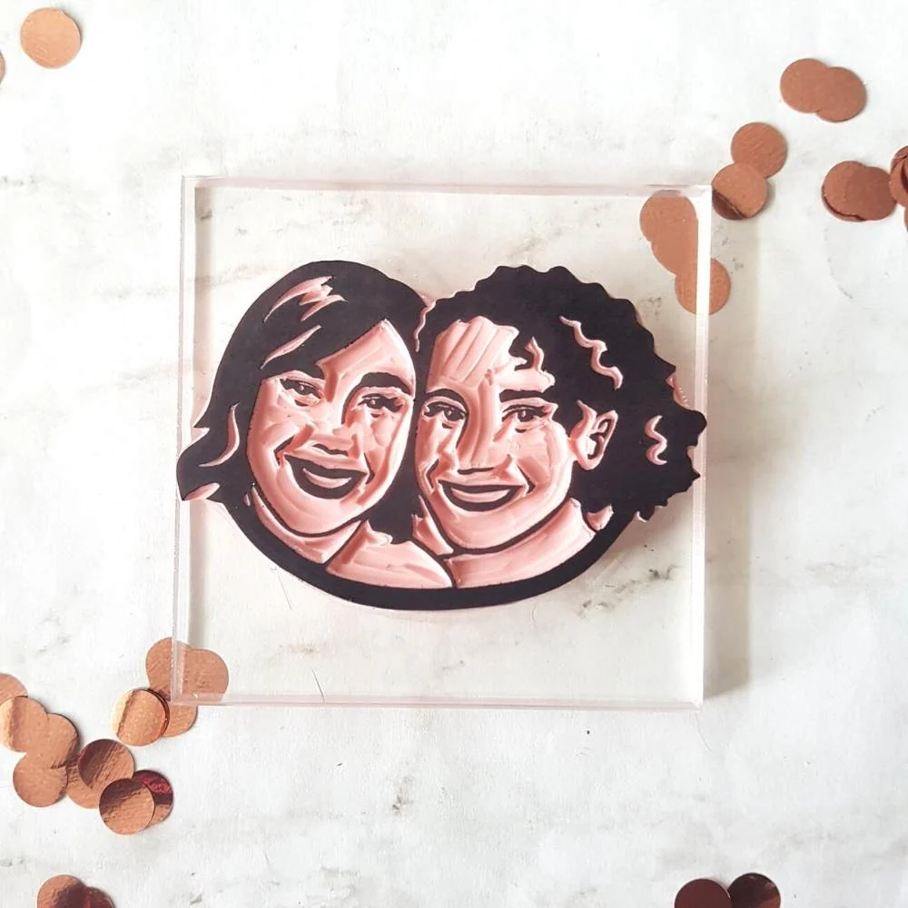 2 People or Pets Stamp | Salt & Paper - Image 6