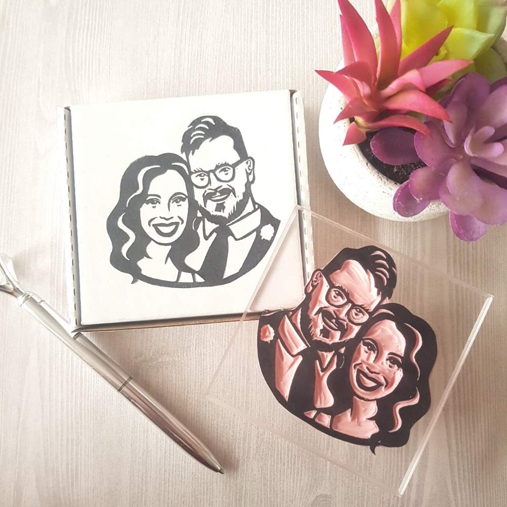 2 People or Pets Stamp | Salt & Paper - Image 8