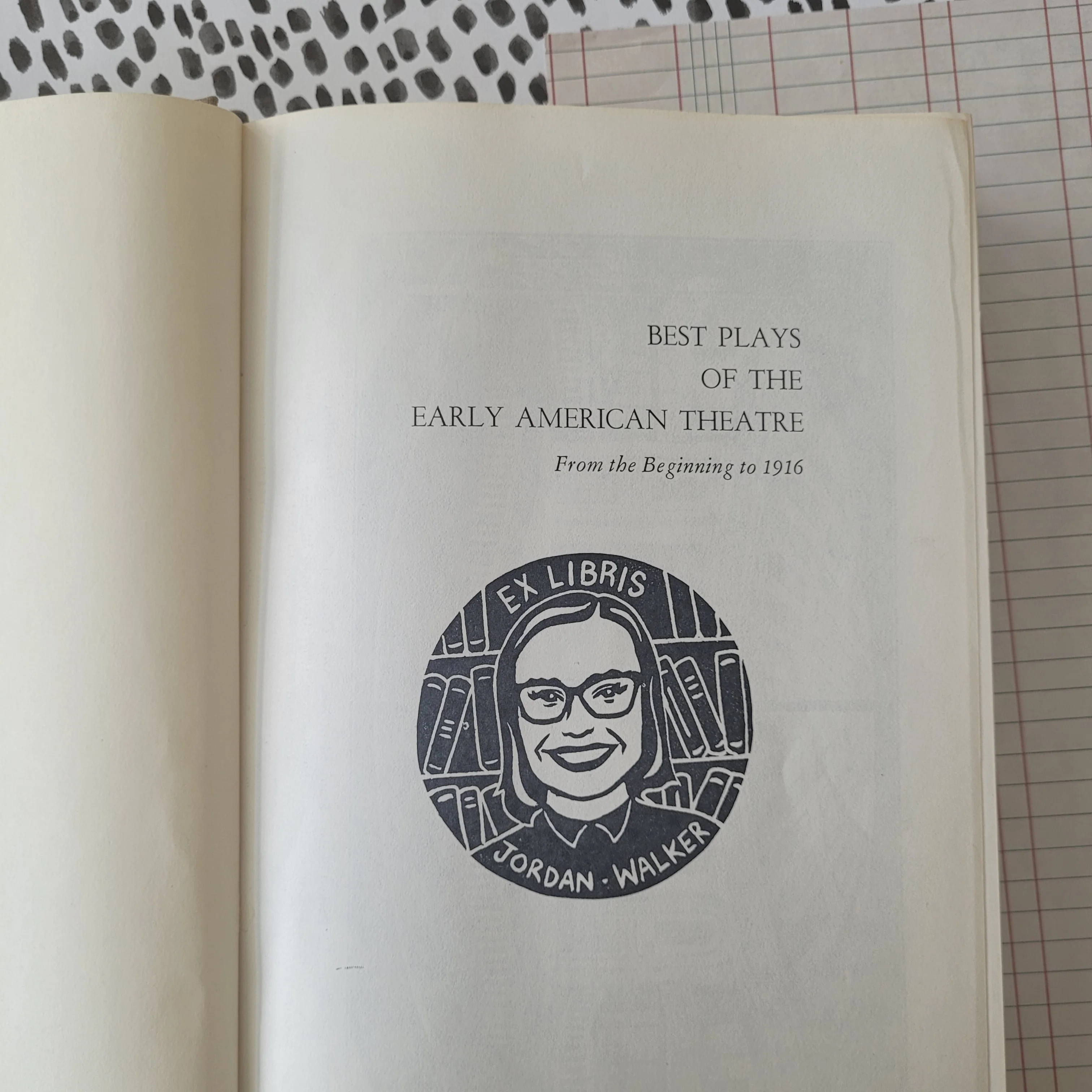 Ex Libris Library Portrait Stamp | Salt & Paper - Image 3
