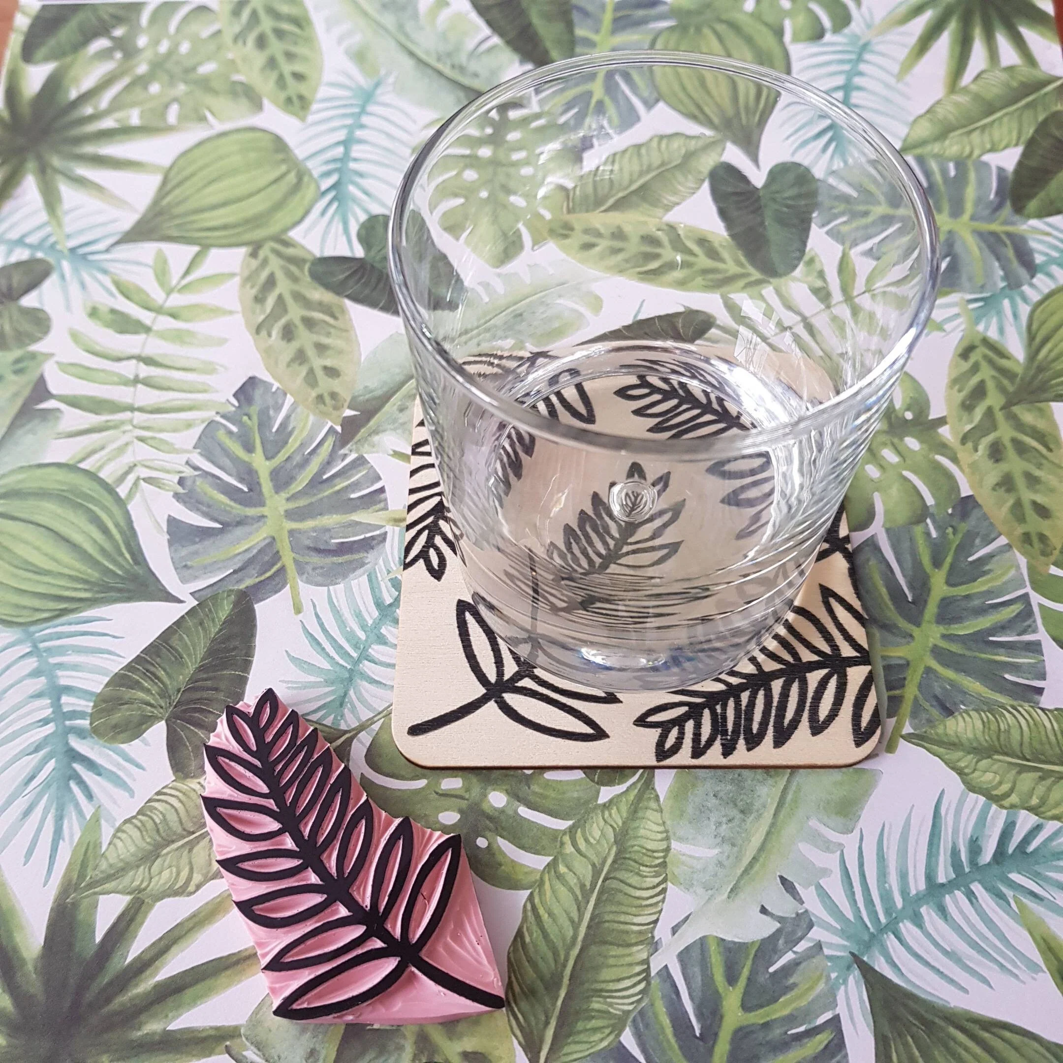 Fern Rubber Stamp | Salt & Paper - Image 3