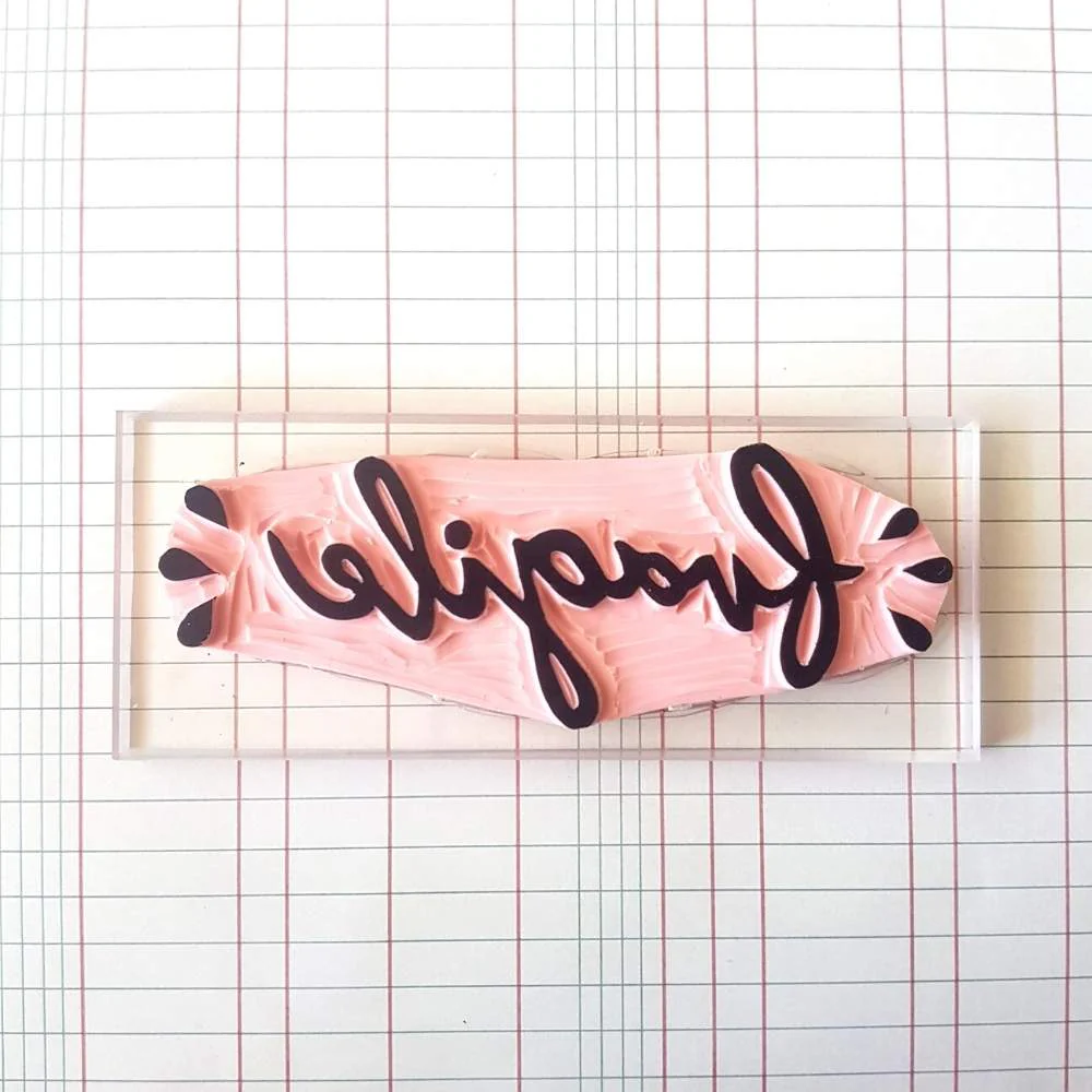 Fragile Rubber Stamp | Salt & Paper - Image 4