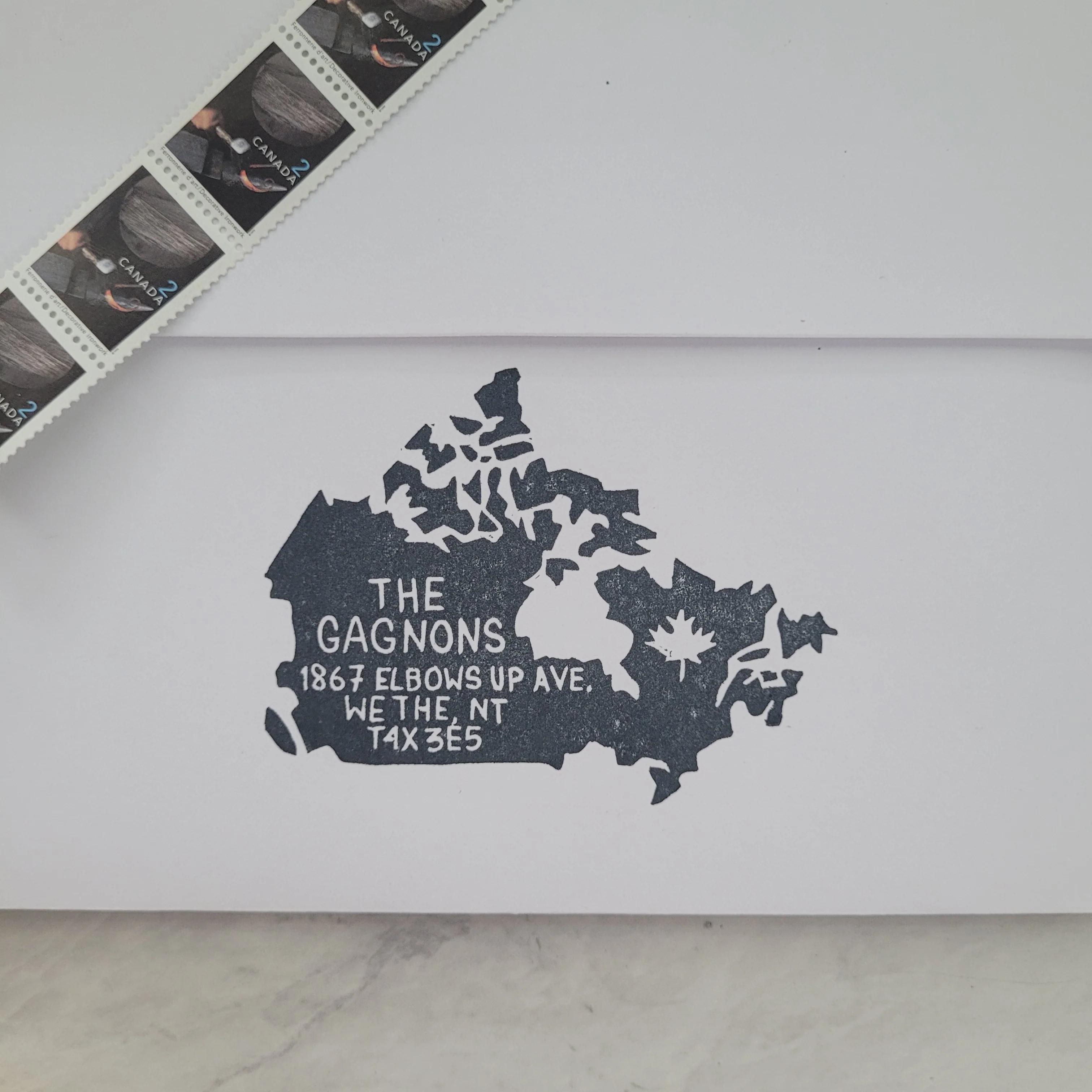 Return Address Country Stamp | Salt & Paper - Image 3