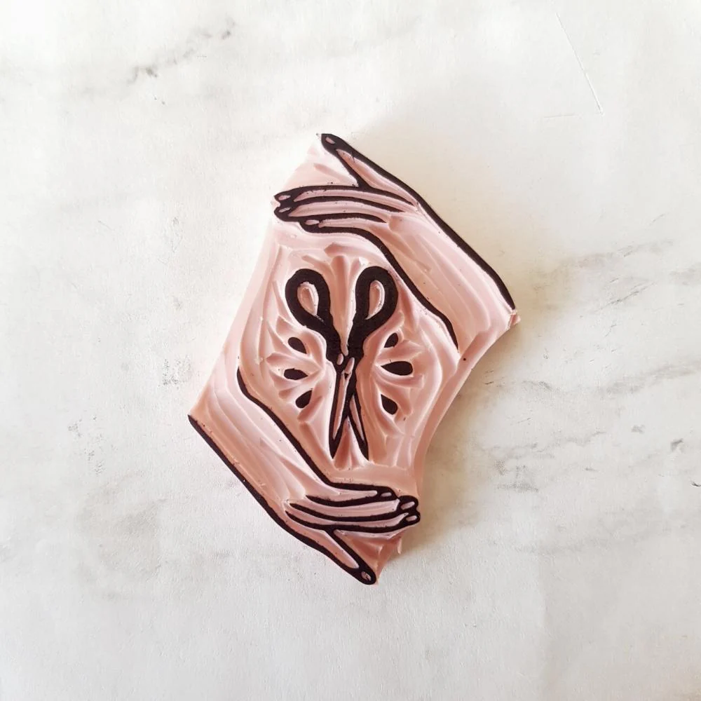 Scissors Stamp | Salt & Paper - Image 2