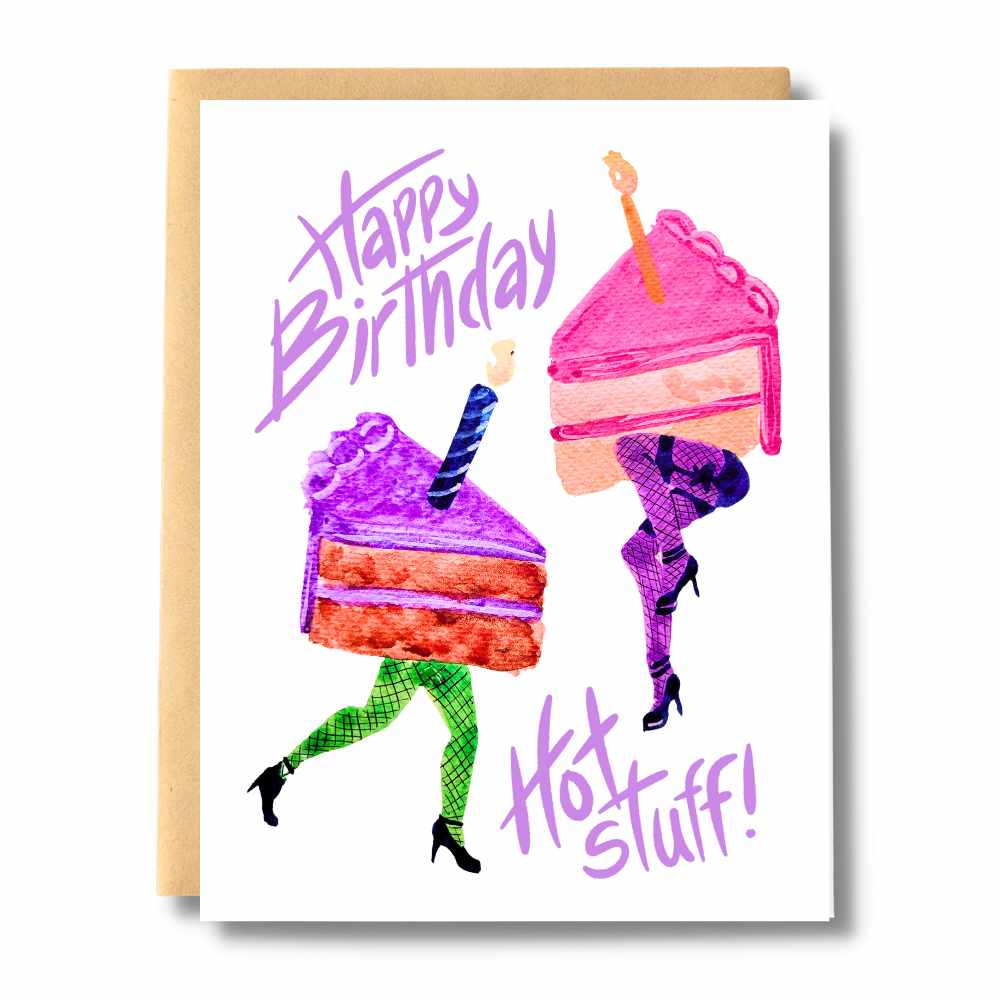 Sexy Cake Legs Birthday Card | Wholesale Case 6