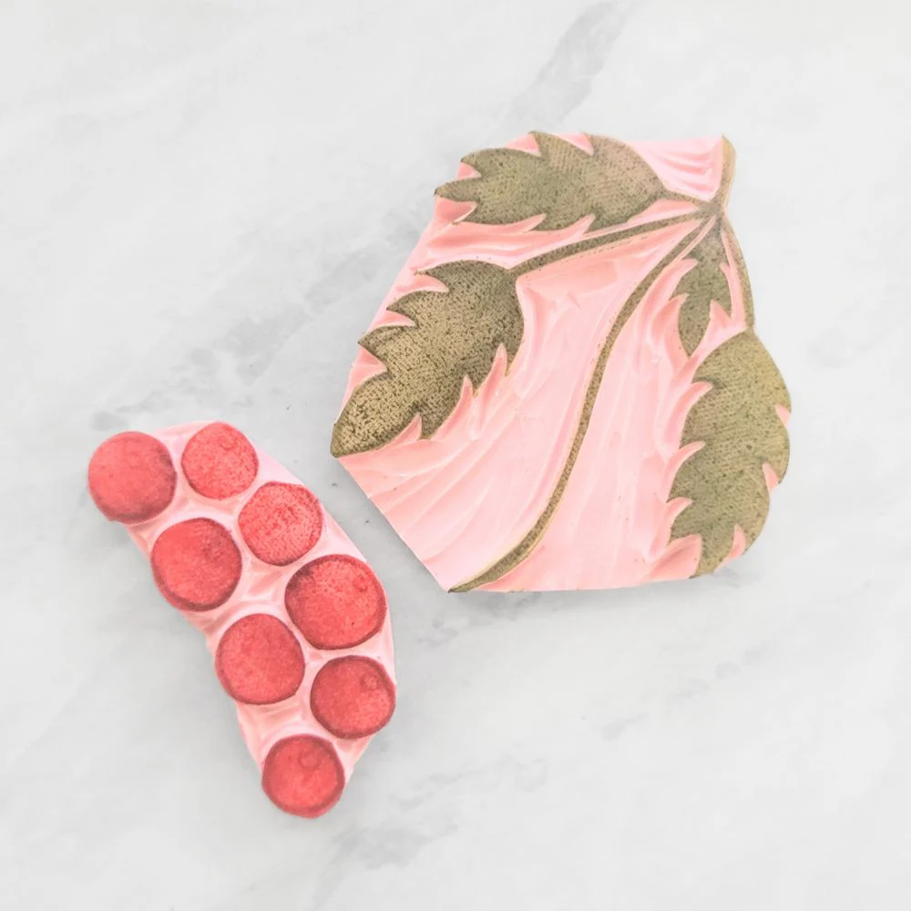 Tomatoes on Vine Rubber Stamp | Salt & Paper - Image 2